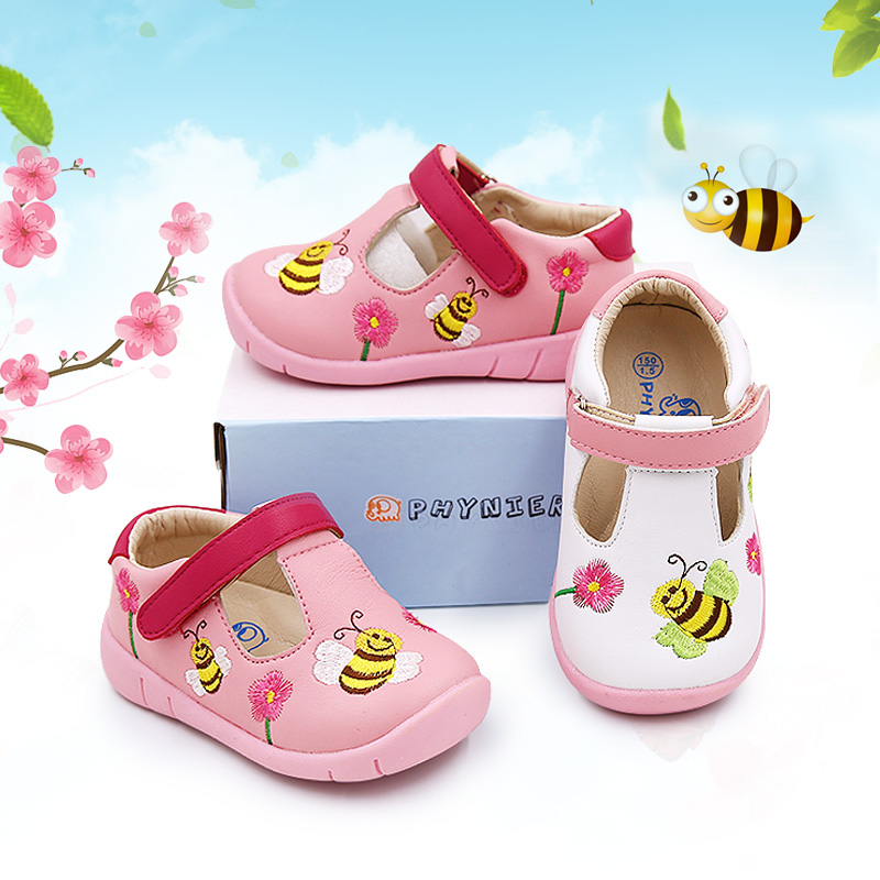 菲尼尔新款0-1-2岁女宝宝学步鞋 防掉防滑婴儿