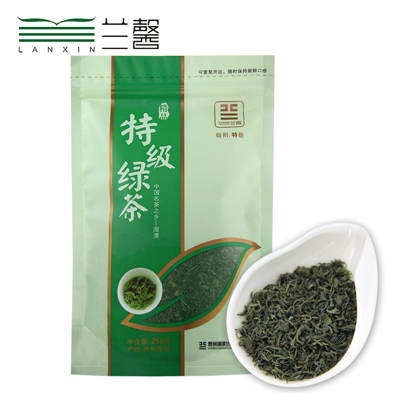 2016新茶兰馨贵州绿茶特级绿茶250g袋装毛峰茶都匀毛尖日照碧螺春