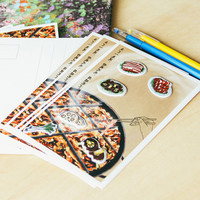 重庆地标异型明信片 旅游纪念品 礼品 免费送3