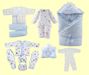 全棉婴儿衣服新生儿礼盒秋冬季装初生满月宝宝母婴用品刚出生套装
