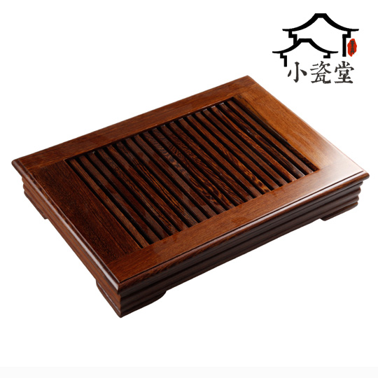 小博古实木茶盘茶具抽屉式排水木制茶盘鸡翅木茶盘大号小号特价