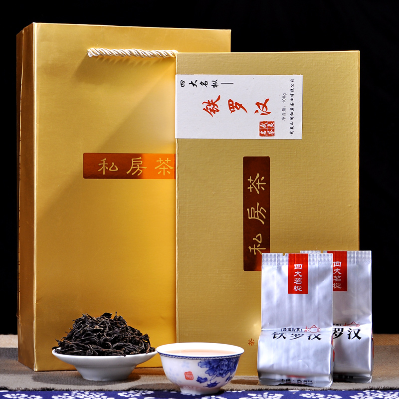 闽红岩 武夷岩茶铁罗汉茶叶四大名枞乌龙茶茶叶 手工碳焙工艺