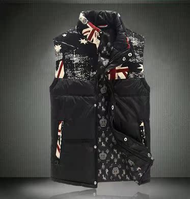 淘宝网购物-<em>英伦风秋冬季</em>立领棉<em>马甲</em>男士加肥