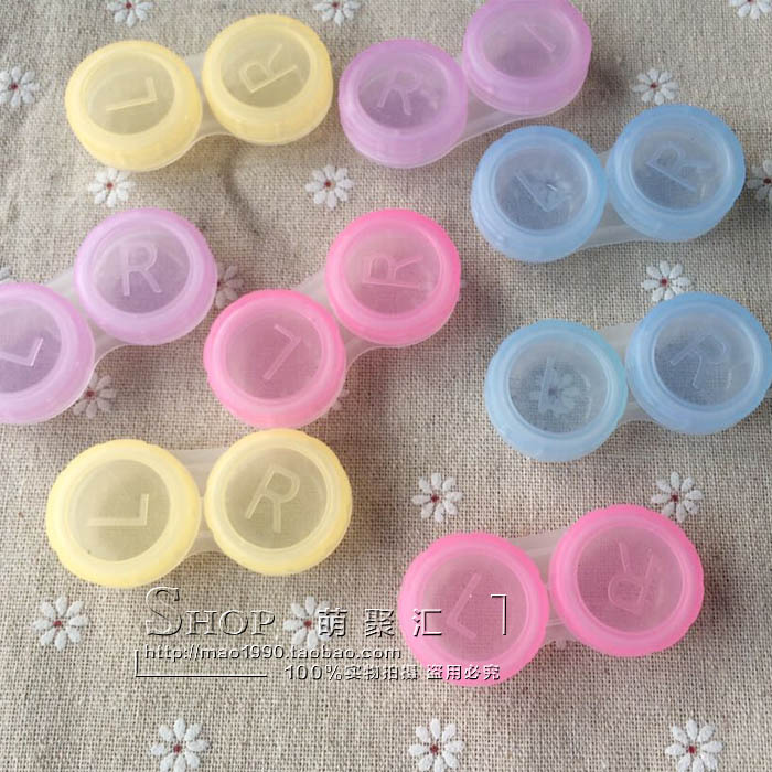 正品[隐形眼镜盒的用法]隐形眼镜伴侣盒批发评