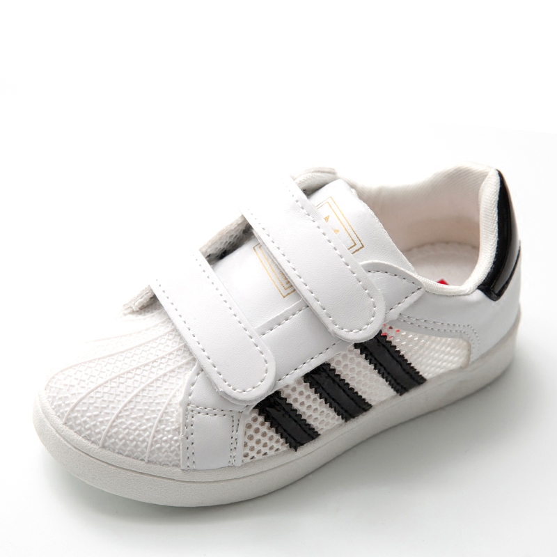 儿童网鞋透气休闲白色运动鞋童鞋男童夏季小白