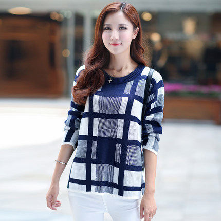 魂牵网-- 秋冬女装<em>短款加厚套头毛衣外套</em>女韩版