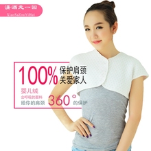 中长款 婴儿绒全棉女士夏季中老年空调房 潇洒走一回护肩保暖睡觉