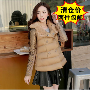 1号店折800<em>返利网女装</em>2014秋冬棉衣外套173