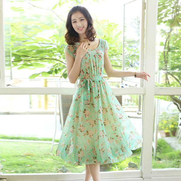 正品连衣裙 <em>2015</em>夏装 <em>女装 长裙子</em>夏季超长摆拼