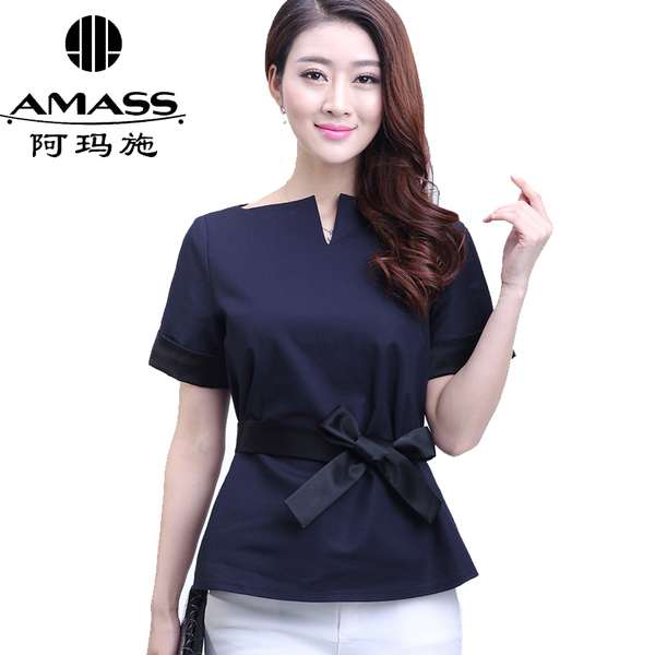 热销阿玛施女装专柜 专柜正品 夏装 t恤5001 3