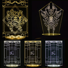 LED夜 台灯 剑侠情缘三 剑三周边 全门派logo 剑网三 天天特价