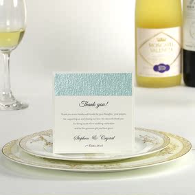 [折扣]感谢卡婚礼正品 婚礼感谢卡文字购买 婚礼