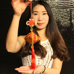 正品[珠绣平安符车挂]平安福车挂满珠绣评测 平