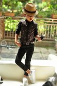 2014儿童摄影服装秋冬新款 大男孩拍照服饰 韩版影楼写真拍照衣服