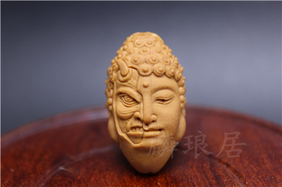 橄榄核核雕单籽 一念之间 一念成佛魔 一念之差 单颗挂坠嘉臻新款