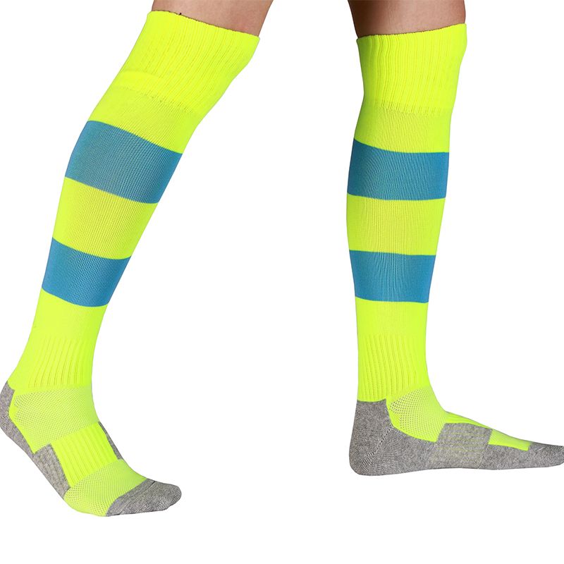 正品[条纹长筒袜]蓝白条纹长筒袜评测 彩虹条纹