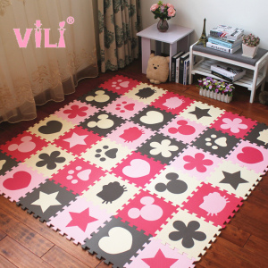 vili套装儿童拼图地垫