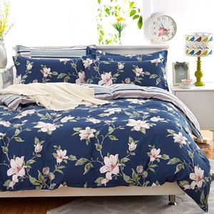 红牡丹 纯棉印花四件套