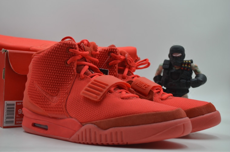 酷动城 耐克正品 nike air yeezy 2红椰子 侃爷亲穿 508214-660