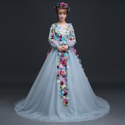 衣服 裙装 花仙子长裙 卖家