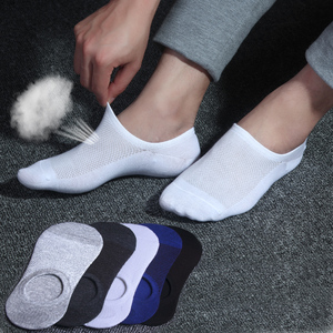 青年网眼防臭袜子