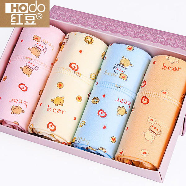 正品<em>女内裤</em> <em>红豆</em>女士内裤 女<em>纯棉</em>性感卡通少女