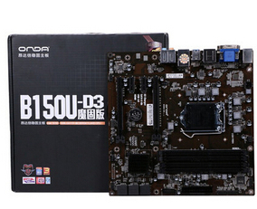 asrock/华擎科技 b150m-hds 台式机电脑主板支持 i3 6100 ddr4