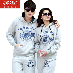 kingband服饰旗舰店2015春秋季连帽卫衣套头连帽衫