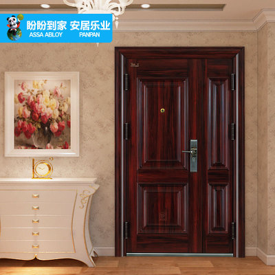 高雅居甲级安全门防盗门指纹解锁门进户门入户