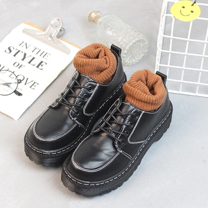 小皮鞋女学生韩版百搭