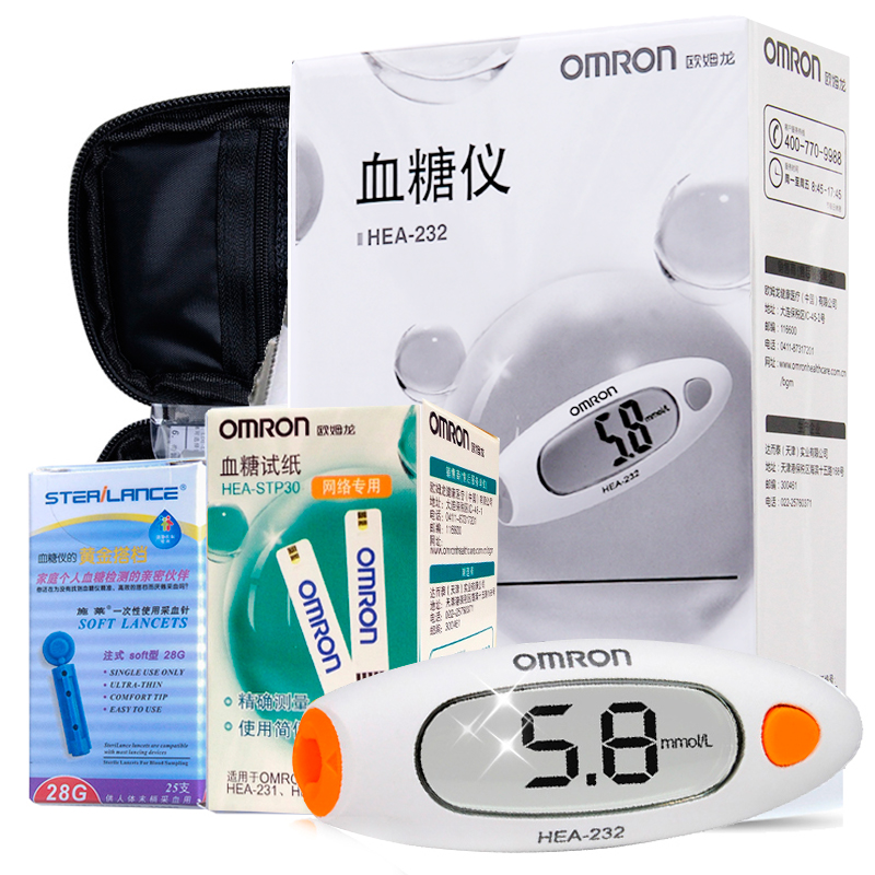 针棉 台湾试纸家用博仕珑电子血糖仪测糖仪带