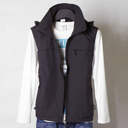 热销运动<em>马甲</em> 春秋<em>马甲男士 抓绒</em>韩版 户外运动