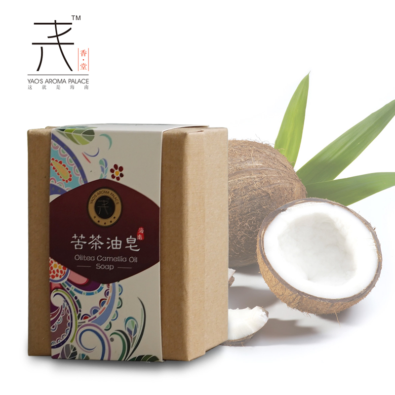 尧香堂苦茶油抹茶手工皂润白肌肤 扶平细纹清洁去黑头控油洁面皂
