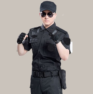 作训服 短袖作训服套装 户外特训服训练服装 夏半袖工作服 保安服