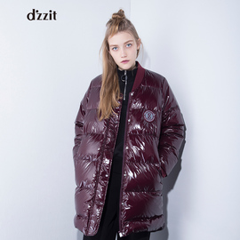 推荐最新亮面羽绒服女中长 亮面羽绒服女款信