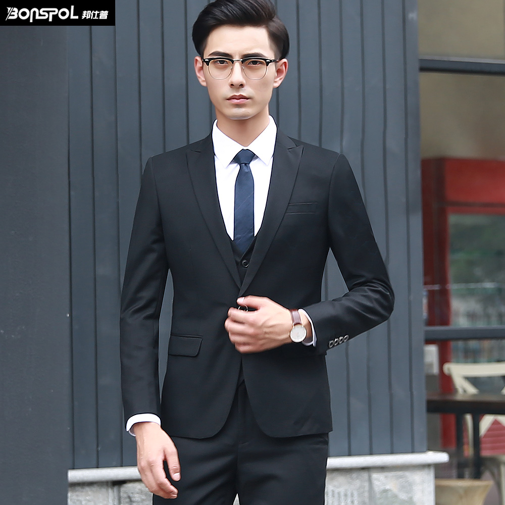 正品[西装男套装]西装男评测 西装男裤裆凸起图