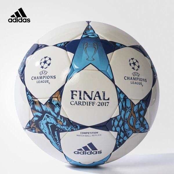 adidas 阿迪达斯 足球 男子 欧冠足球 白 AZ5201