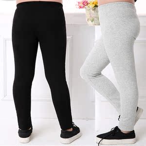 胖女童打底裤加绒外穿保暖裤子秋冬女孩中大童