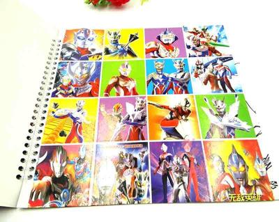 儿童画画书涂色本奥特曼小手学画画涂色本奥特曼图画本涂色画画书