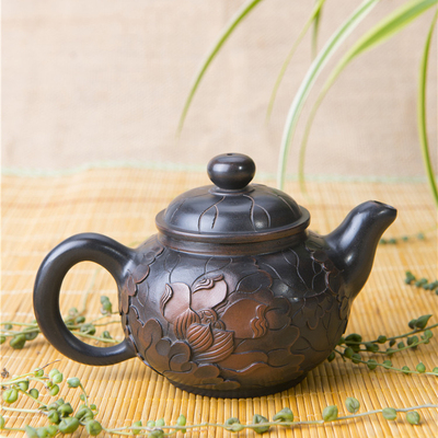 云南建水紫陶壶 纯手工紫陶茶壶 功夫茶具茶器 非宜兴紫砂茶壶