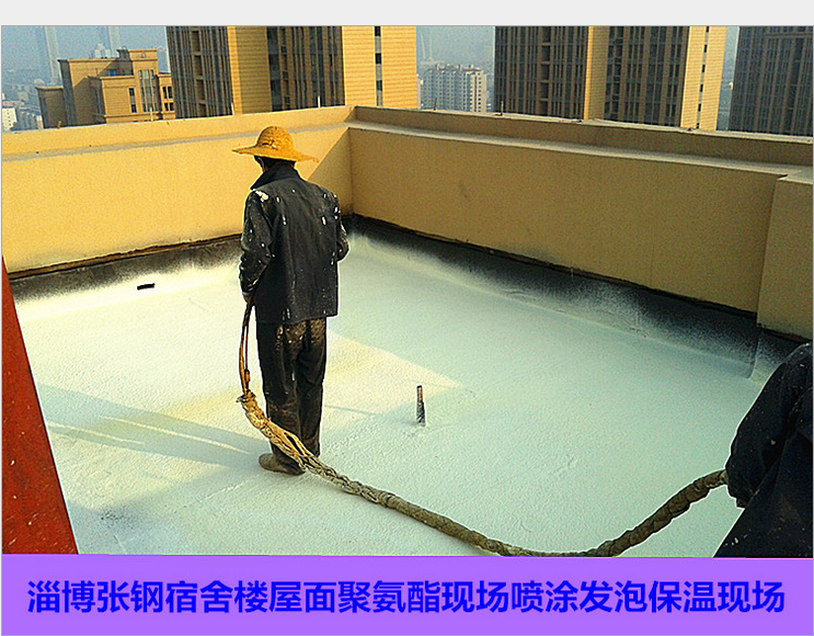 发泡剂新款泡沫楼顶材料冷库聚氨酯喷涂保温材料厂家直销