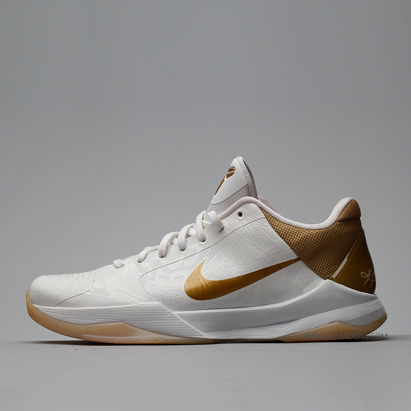 牛哄哄 nike zoom kobe 5 科比zk5 白金大舞台篮球鞋386429-108