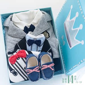 男宝宝绅士王子哈衣造型