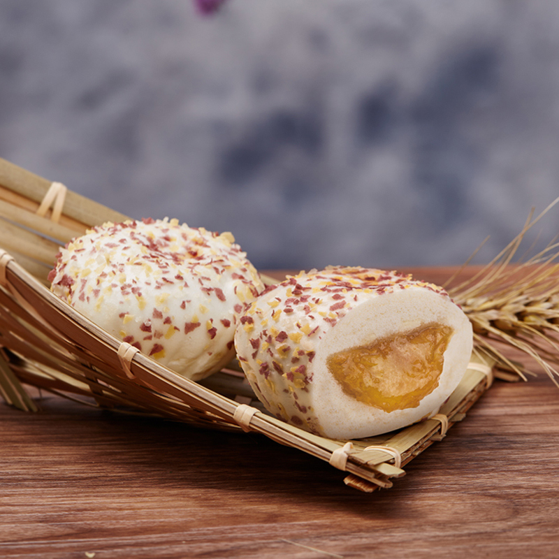 金麦包 儿童早餐面点 粗粮点心 冷冻包子 350g/10个装