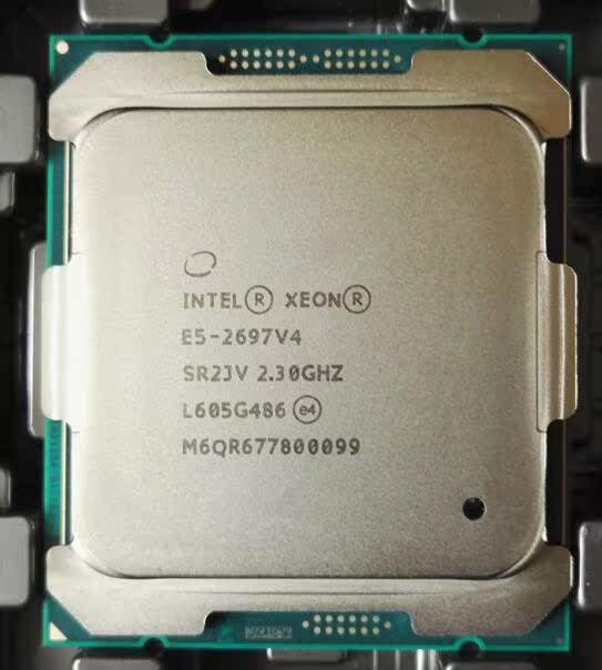 intel e5 2697 v4 2.30g 18核36线程 正式版cpu 兼装工作站