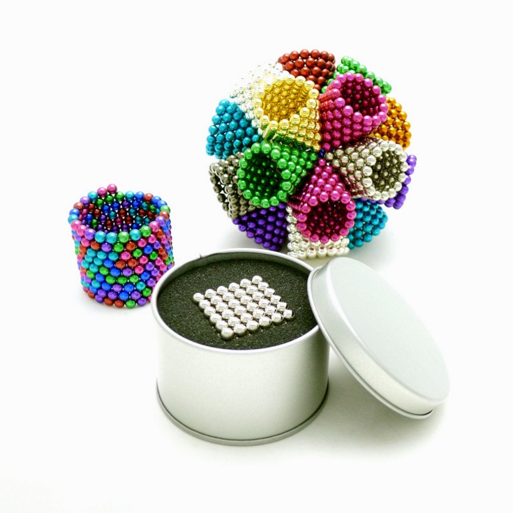 创意巴克球减压磁性小球魔方磁力铁益智早教玩具儿童礼物发泄球