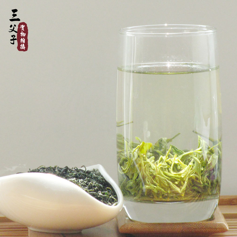2016年新茶三父子四川峨眉山茶叶明前绿毛峰绿茶春茶100g