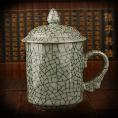 [2015爆款]宜兴原矿紫砂内胆养生保温杯男女士