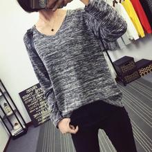 瑜伽服 透气吸汗健身上衣女长袖 宽松显瘦速干跑步运动t恤罩衫 大码