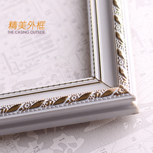 千色魔方DIY数字油画客厅油彩豪华油画框外框实欧式木框简约相框